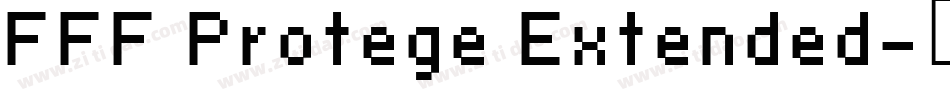 FFF Protege Extended字体转换
